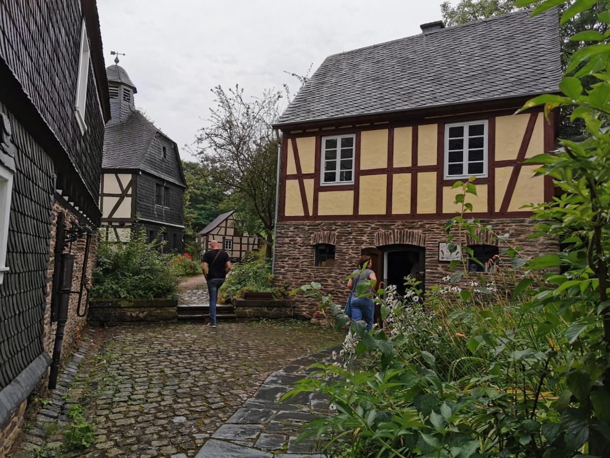Mooi Ruim Appartement In Antieke Stadsboerderij Schönecken Eksteriør bilde